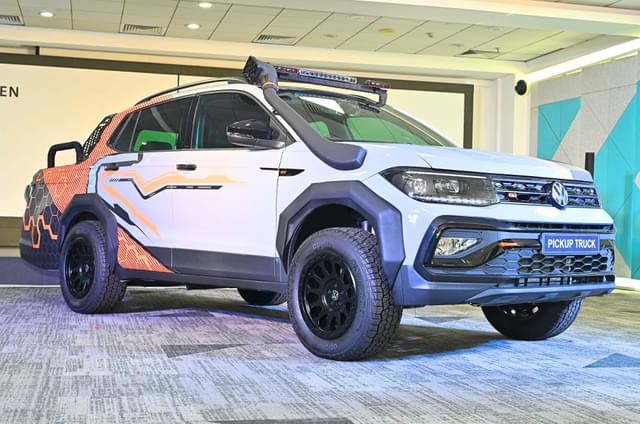 Volkswagen Taigun pickup concept revealed as a student pr...